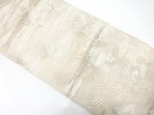 アンティーク　唐花模様織り出し袋帯（材料）